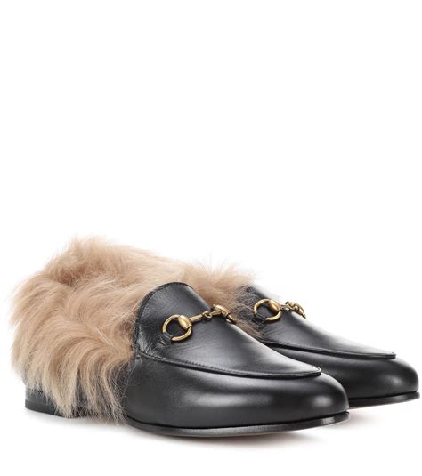 gucci fur loafers buy|gucci loafer boots.